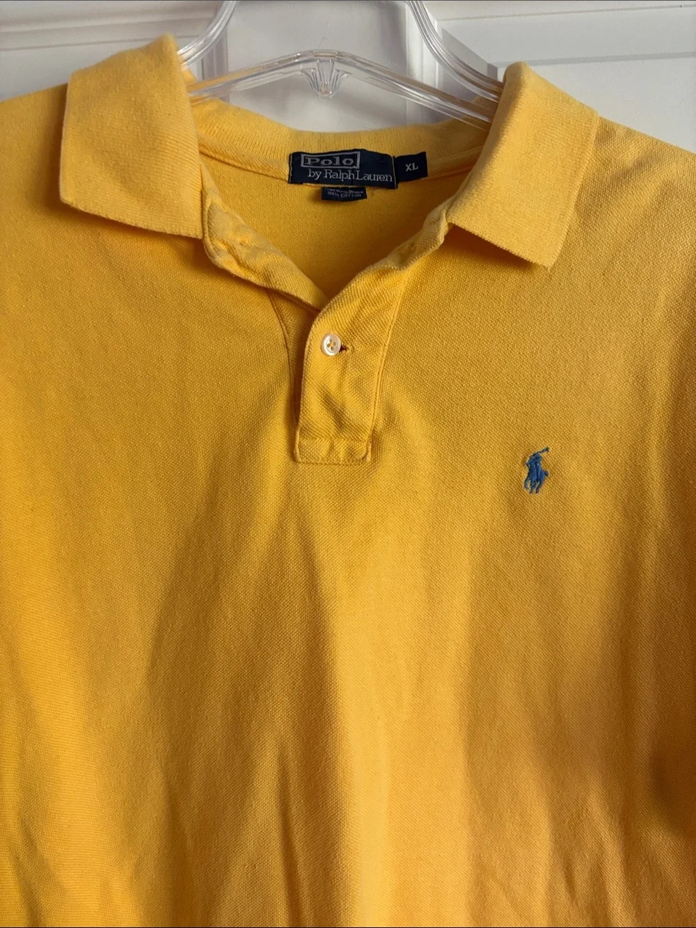 Polo by Ralph Lauren Men’s Bright Yellow Classic Polo